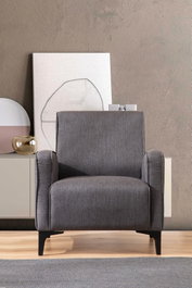Atelier Del Sofa Petra - Sillón Orejero Antracita